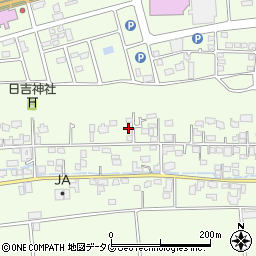 熊本県菊池郡菊陽町津久礼576-5周辺の地図