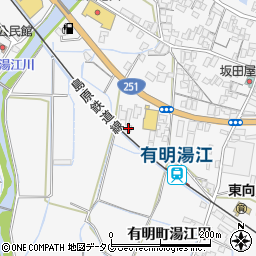 長崎県島原市有明町湯江甲458周辺の地図