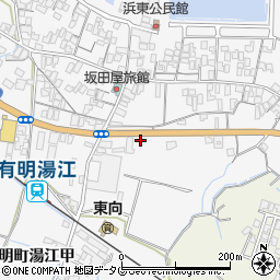 長崎県島原市有明町湯江甲267周辺の地図