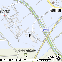 熊本県熊本市北区硯川町1427周辺の地図