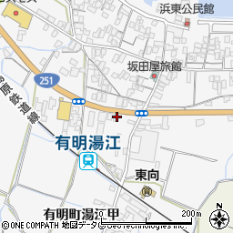 長崎県島原市有明町湯江甲438周辺の地図