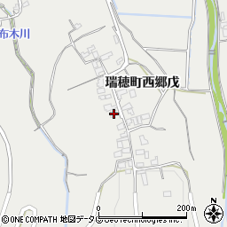 長崎県雲仙市瑞穂町西郷戊344周辺の地図