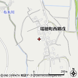 長崎県雲仙市瑞穂町西郷戊345-1周辺の地図