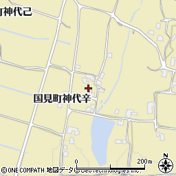 長崎県雲仙市国見町神代辛61周辺の地図