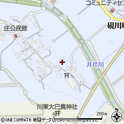 熊本県熊本市北区硯川町1422周辺の地図