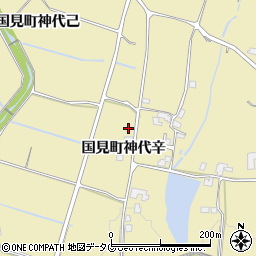 長崎県雲仙市国見町神代辛240周辺の地図