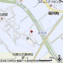 熊本県熊本市北区硯川町1426周辺の地図