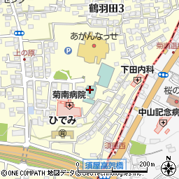 熊本菊南ロータリークラブ周辺の地図