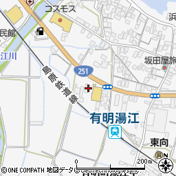 長崎県島原市有明町湯江甲457-1周辺の地図