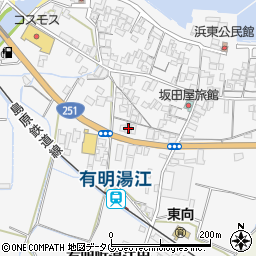 長崎県島原市有明町湯江甲444周辺の地図
