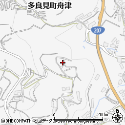 長崎県諫早市多良見町舟津525周辺の地図