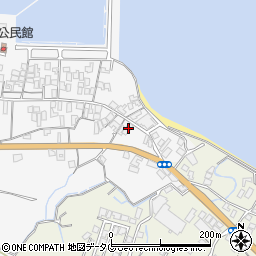 長崎県島原市有明町湯江甲323周辺の地図