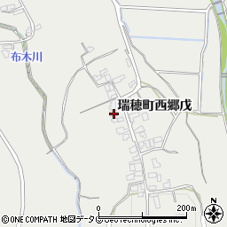 長崎県雲仙市瑞穂町西郷戊347周辺の地図