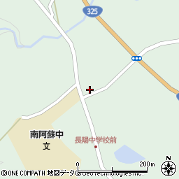 熊本県阿蘇郡南阿蘇村河陽3695周辺の地図
