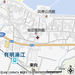 長崎県島原市有明町湯江甲258周辺の地図