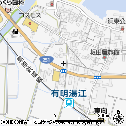 長崎県島原市有明町湯江甲450-1周辺の地図