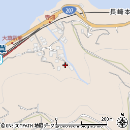 長崎県諫早市多良見町元釜248周辺の地図
