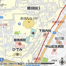 ウエディングヒルユウベルホテル周辺の地図