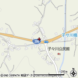 長崎県西彼杵郡時津町子々川郷846周辺の地図