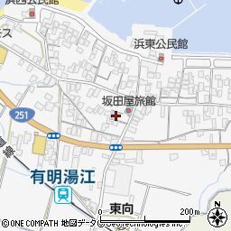 長崎県島原市有明町湯江甲246周辺の地図