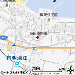 長崎県島原市有明町湯江甲253周辺の地図