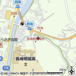 長崎県長崎市西海町1819周辺の地図
