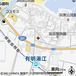 長崎県島原市有明町湯江甲218周辺の地図