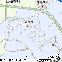 熊本県熊本市北区硯川町1377周辺の地図