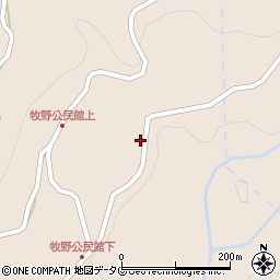 長崎県長崎市新牧野町1208周辺の地図