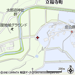 熊本県熊本市北区硯川町1279周辺の地図