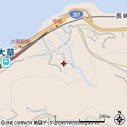 長崎県諫早市多良見町元釜245周辺の地図