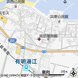 長崎県島原市有明町湯江甲238周辺の地図