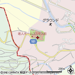 特別養護老人ホームコスモス・ファミリー熊本周辺の地図