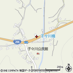 長崎県西彼杵郡時津町子々川郷1049周辺の地図