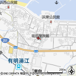 長崎県島原市有明町湯江甲251周辺の地図
