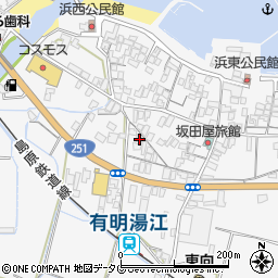 長崎県島原市有明町湯江甲218-2周辺の地図