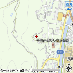 長崎県長崎市西海町1580周辺の地図