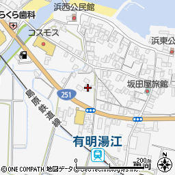 長崎県島原市有明町湯江甲206-1周辺の地図
