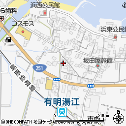 長崎県島原市有明町湯江甲215周辺の地図