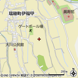 長崎県雲仙市瑞穂町伊福甲524周辺の地図