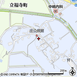 熊本県熊本市北区硯川町1338周辺の地図
