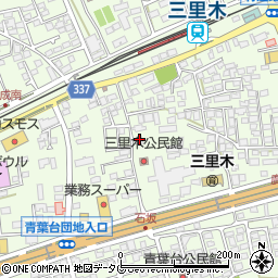 熊本県菊池郡菊陽町津久礼2330周辺の地図