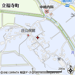 熊本県熊本市北区硯川町1410周辺の地図