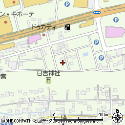 熊本県菊池郡菊陽町津久礼2682-4周辺の地図