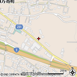 熊本県熊本市北区四方寄町762周辺の地図
