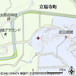 熊本県熊本市北区硯川町1288周辺の地図