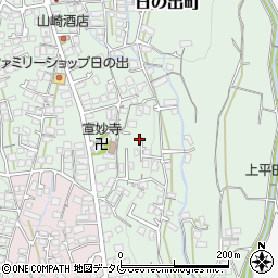 長崎県諫早市日の出町27周辺の地図