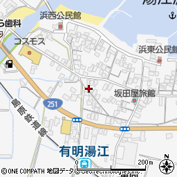 長崎県島原市有明町湯江甲214周辺の地図