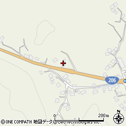 長崎県西彼杵郡時津町子々川郷866周辺の地図