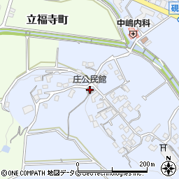 熊本県熊本市北区硯川町1337周辺の地図